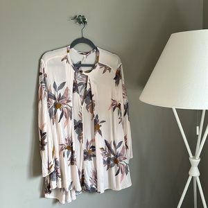Free People floral mini dress tunic